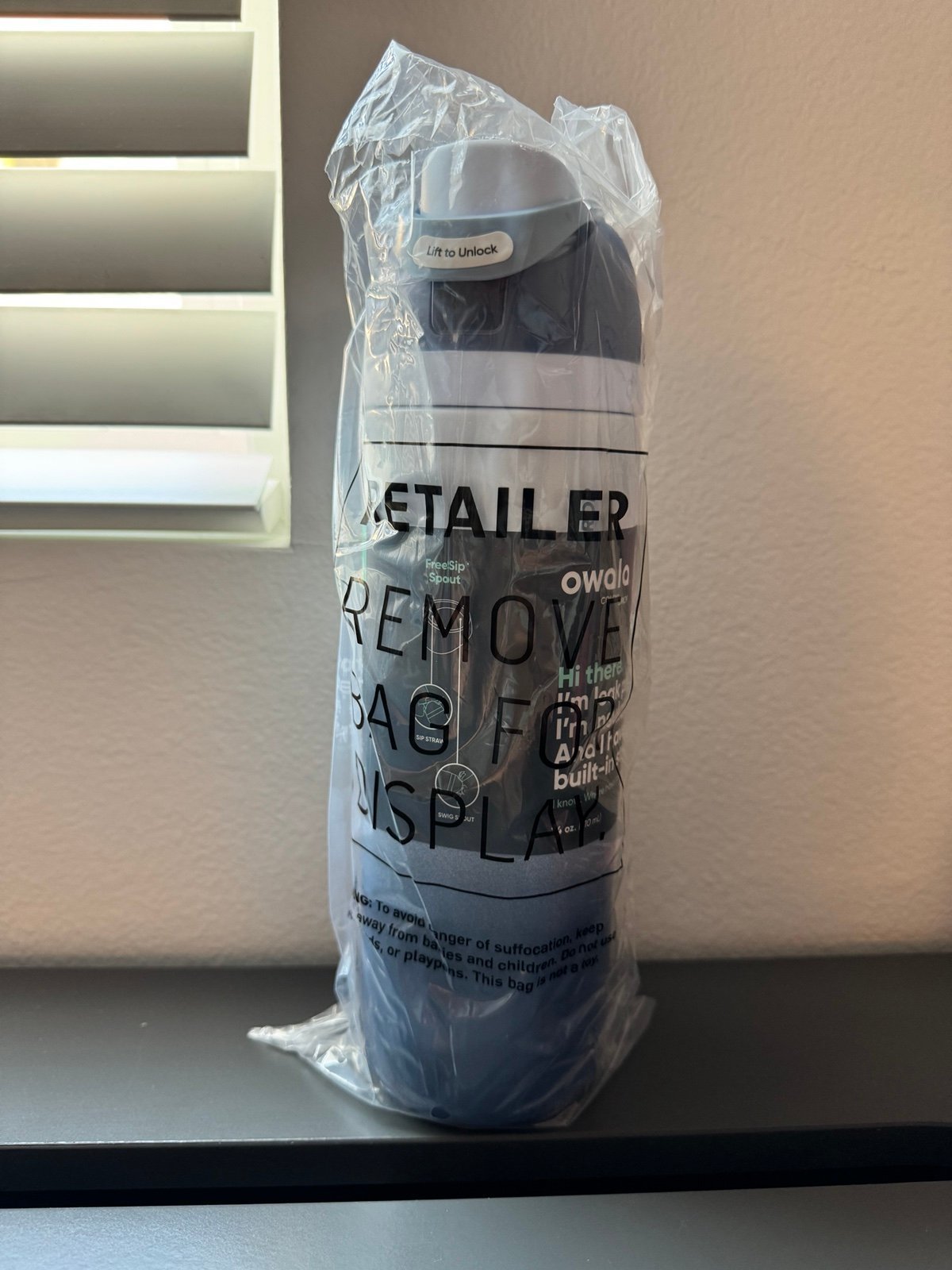 Owala Color Drop Riptide 24oz Water Bottle Limited Edition