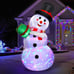 NEW 6FT Christmas Blow Up Snowman, Outdoor Inflatable Christmas