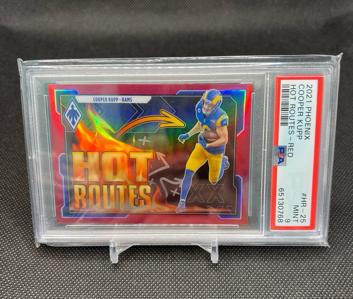 PSA 9 2021 Phoenix Cooper Kupp Hot Routes - Red /139 #HR-25