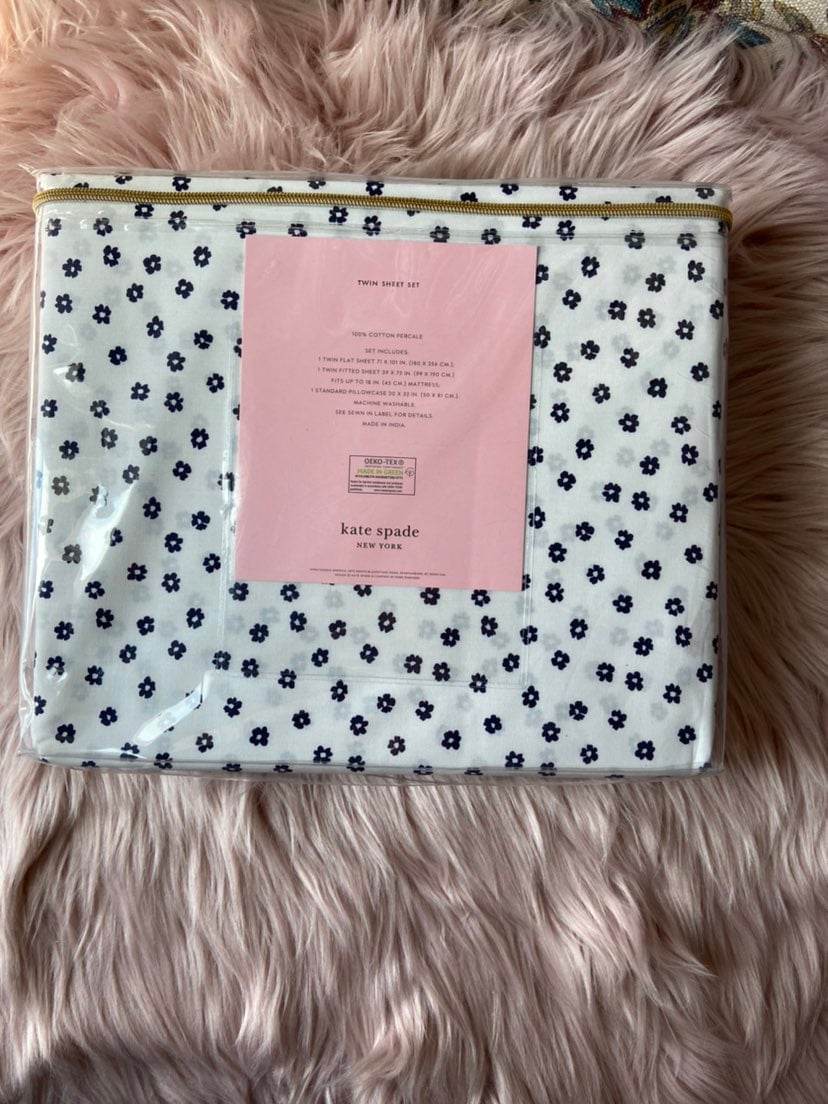 Kate Spade sheet set