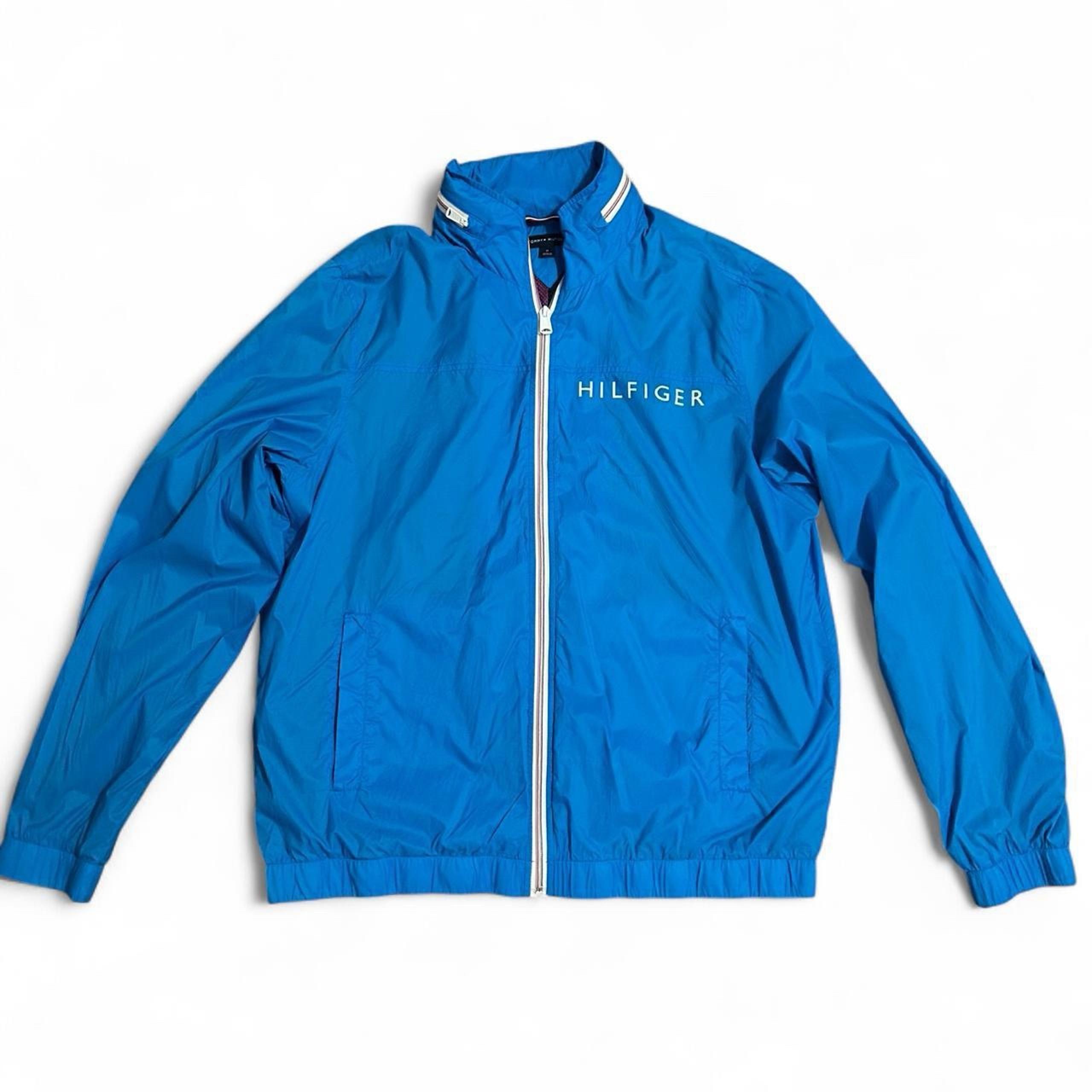 Medium blue men’s tommy hilfiger windbreaker