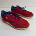 Reebok Classic Leather Ripple Sneakers Women's 6.5 EU 37 Shoes Red Blue Suede
