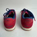 Reebok Classic Leather Ripple Sneakers Women's 6.5 EU 37 Shoes Red Blue Suede