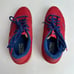Reebok Classic Leather Ripple Sneakers Women's 6.5 EU 37 Shoes Red Blue Suede
