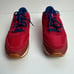 Reebok Classic Leather Ripple Sneakers Women's 6.5 EU 37 Shoes Red Blue Suede