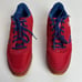 Reebok Classic Leather Ripple Sneakers Women's 6.5 EU 37 Shoes Red Blue Suede
