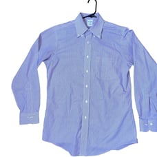Brooks Brother's dress shirt button down Supima Cotton non-iron plaid