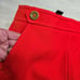 Talbots Pencil Skirt Womens 2P Orange Cotton Twill Mobwife Preppy LIned Twee