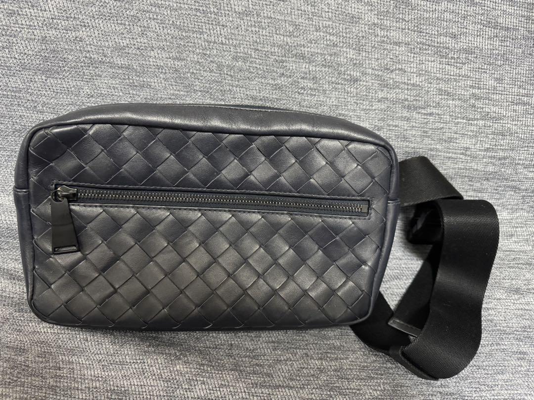Bottega Veneta Shoulder Bag, Dark Navy