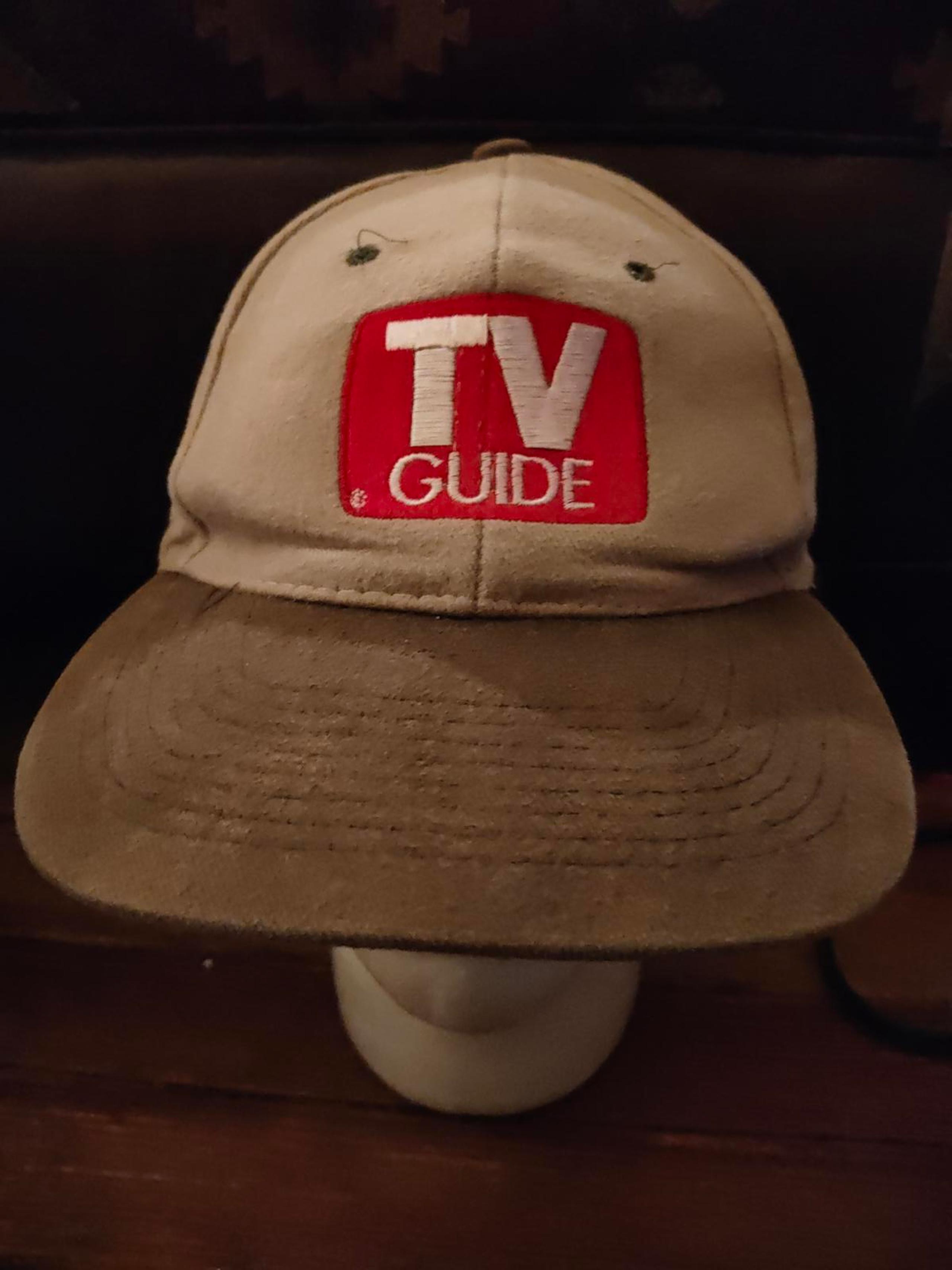 Vintage 1990s TV Guide Snapback hat/cap EUC
