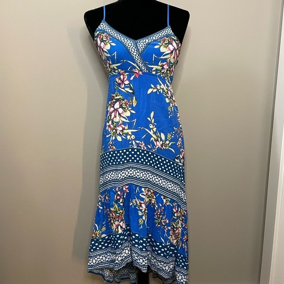 Jealous tomato floral wrap dress hotsell