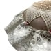 Atq France Handmade Shabby Chic Crochet Lace Rose Flower Decorative Throw Pillow