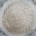 Atq France Handmade Shabby Chic Crochet Lace Rose Flower Decorative Throw Pillow