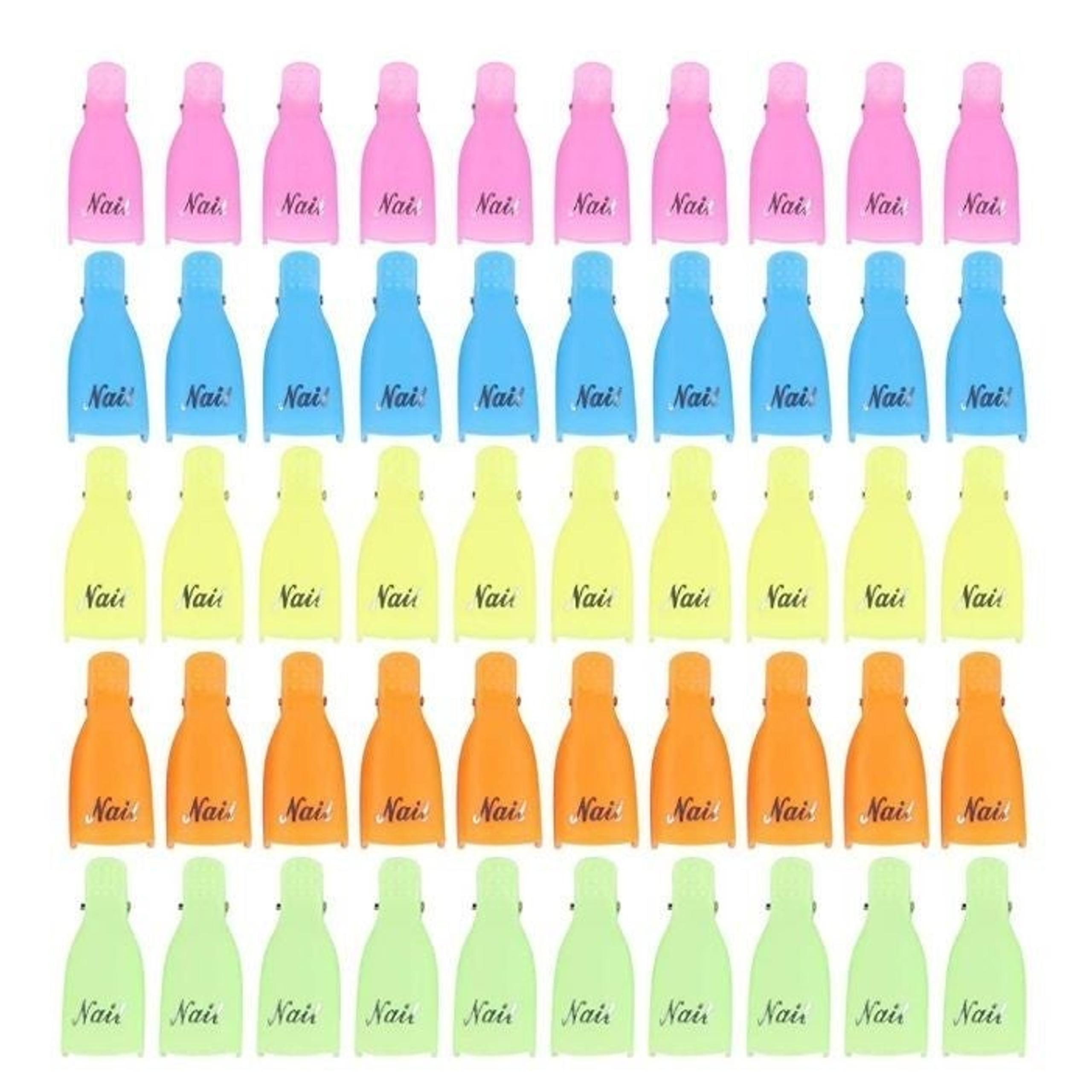 10 Gel Nail Polish & Acrylic Remover Clip
