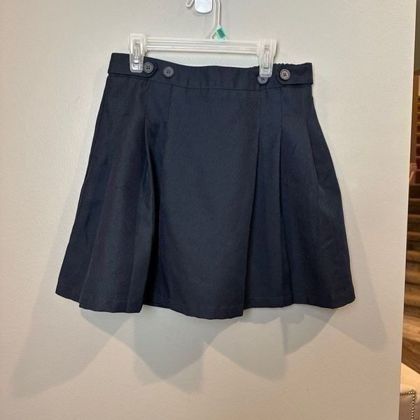 Girls lot of 3 Chaps Navy Skirt 12.5 Plus