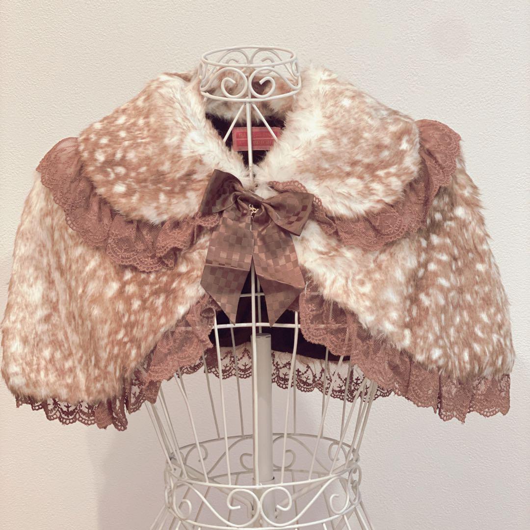 Baby, the Stars Shine Bright♡ Fawn-chan♡ Bambi♡ Fur Cape♡