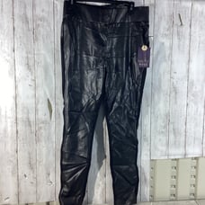 Faux Leather Leggings in Black 10 new nydj minimalist preppy casual