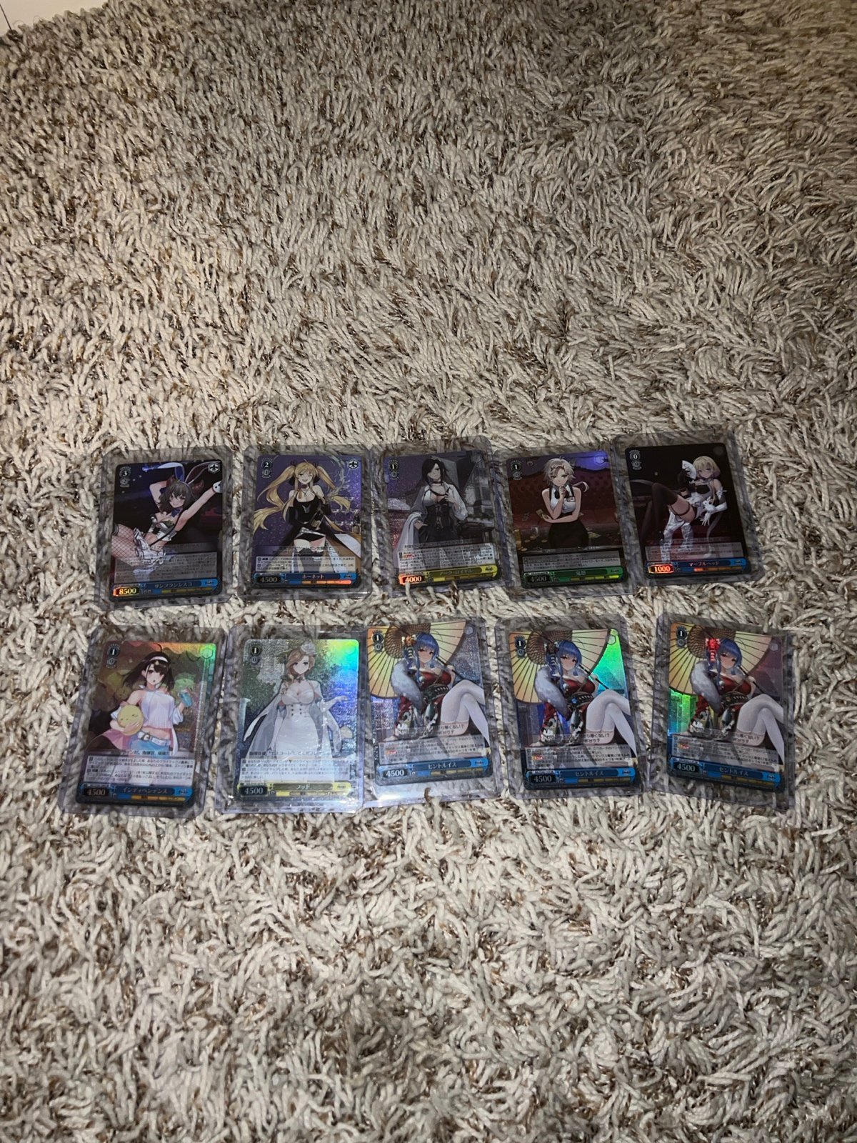 weiss schwarz Azur lane sr lot
