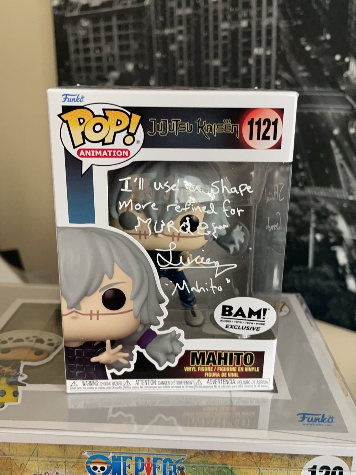 Signed Mahito funko (Rare Autograph) all have JSA now!!!!