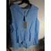 NWT Tommy Bahama Gingham Way Glass Bead Blue White Sleeveless Camp Shirt XL