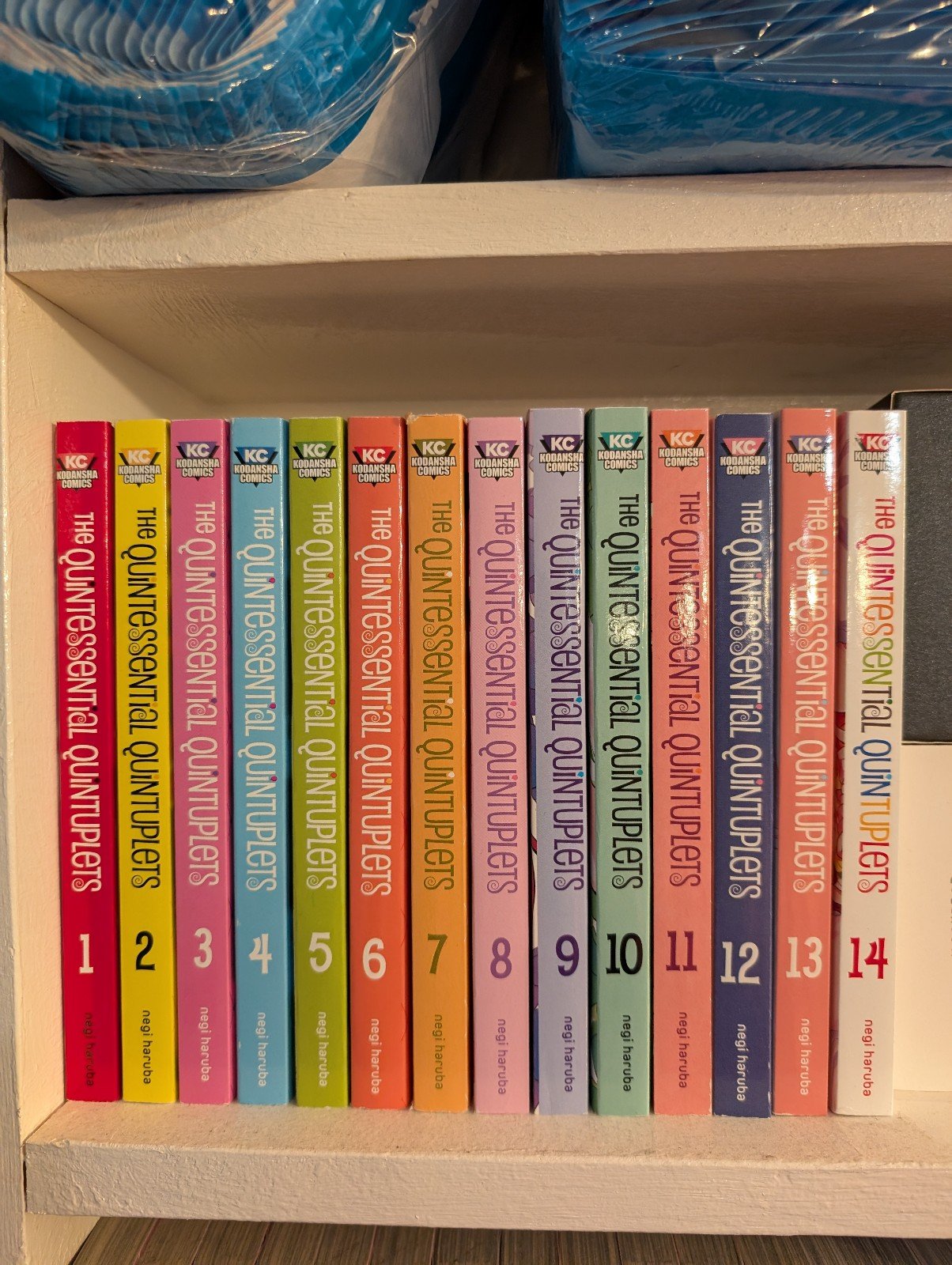 The whole The Quintessential Quintuplets Manga Series