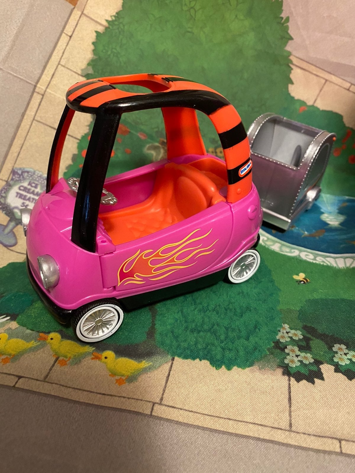 Cozy Coupe ♥️car TRAILER DOLL tikes
