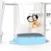 Multifunctional Strawberry Slicer with Cleaning Brush Kitchen Gadget Blue