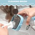 Multifunctional Strawberry Slicer with Cleaning Brush Kitchen Gadget Blue