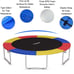 Trampoline cover pad
