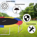 Trampoline cover pad