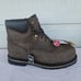 Laredo Ruf Rider Leather Steel Toe Work Boots Men SZ 11 W Brown Lace Up