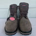 Laredo Ruf Rider Leather Steel Toe Work Boots Men SZ 11 W Brown Lace Up