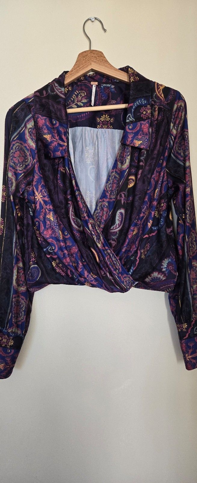 Free People Paisley top