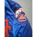 New York Mets Adams #25 Starter Diamond Collection Jacket Mens XL Blue Snap.