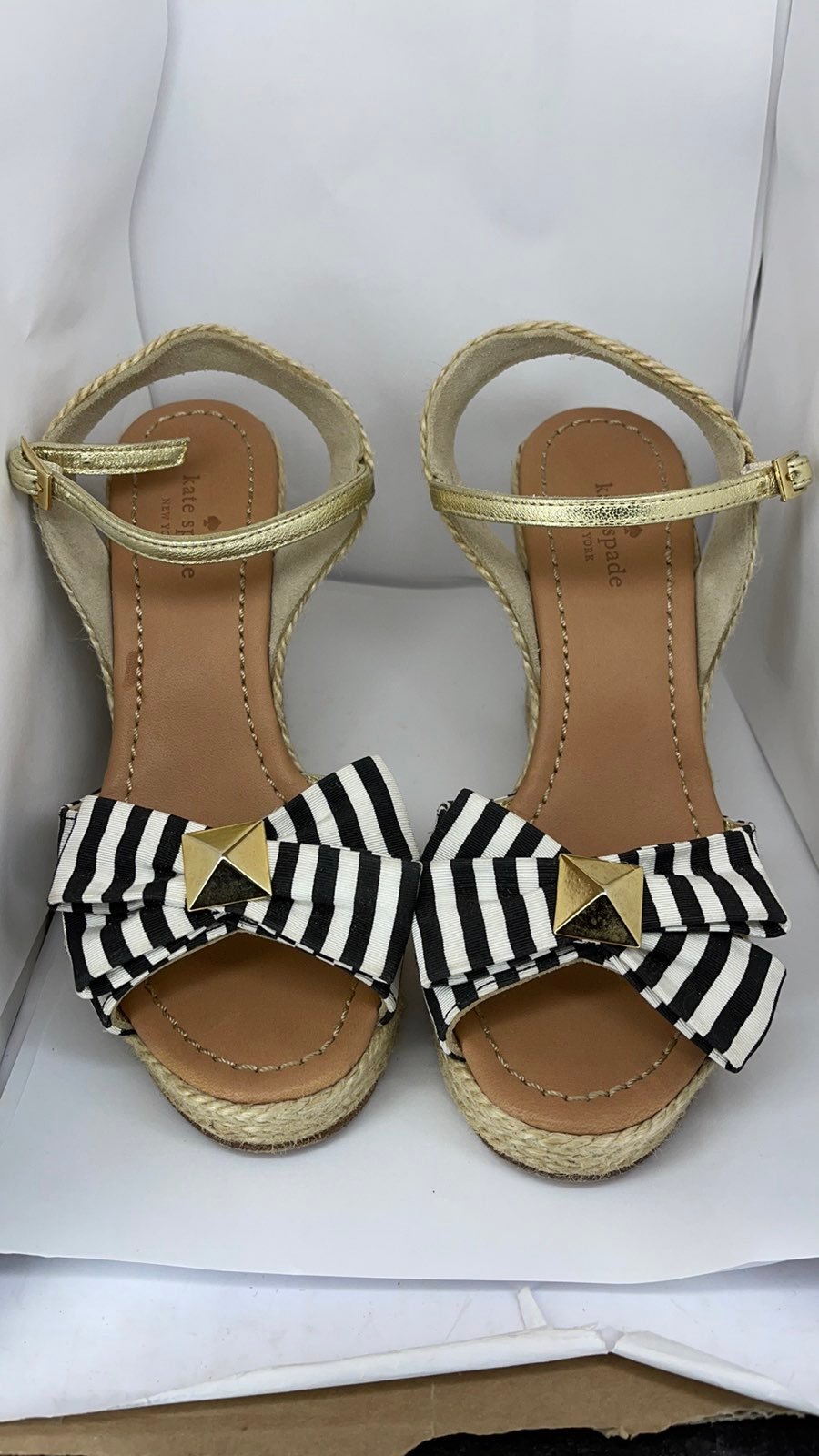 Kate Spade Espadrille Platform Shoes.