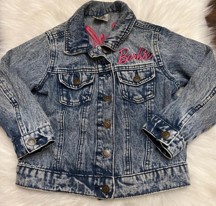 Barbie jean jacket 2025 target