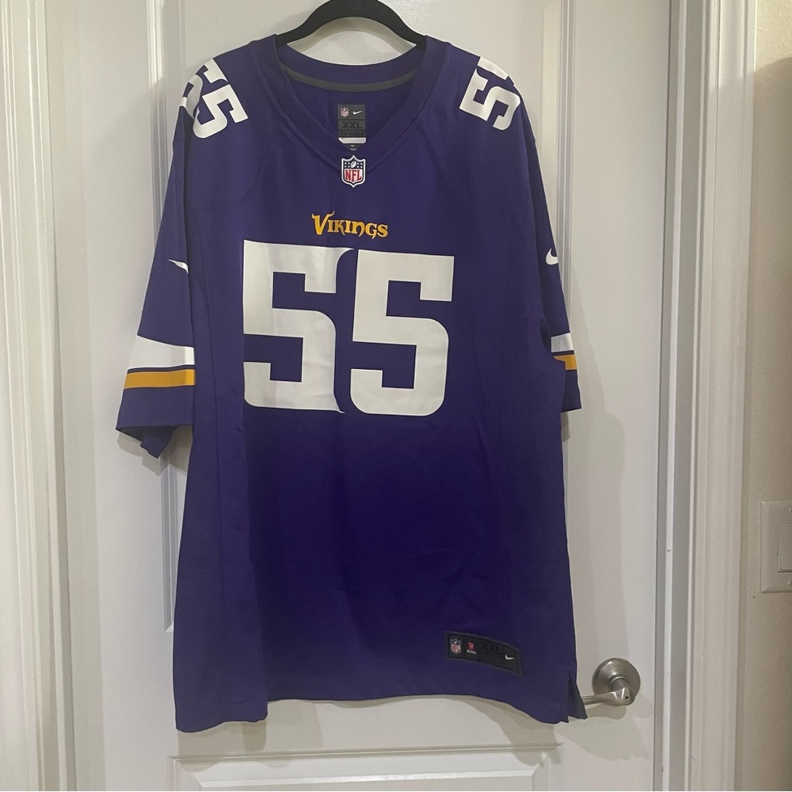 Minnesota Vikings Anthony Barr Nike On Field Jersey XXL NFL #55
