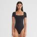 Aritzia contour squareneck shortsleeve bodysuit