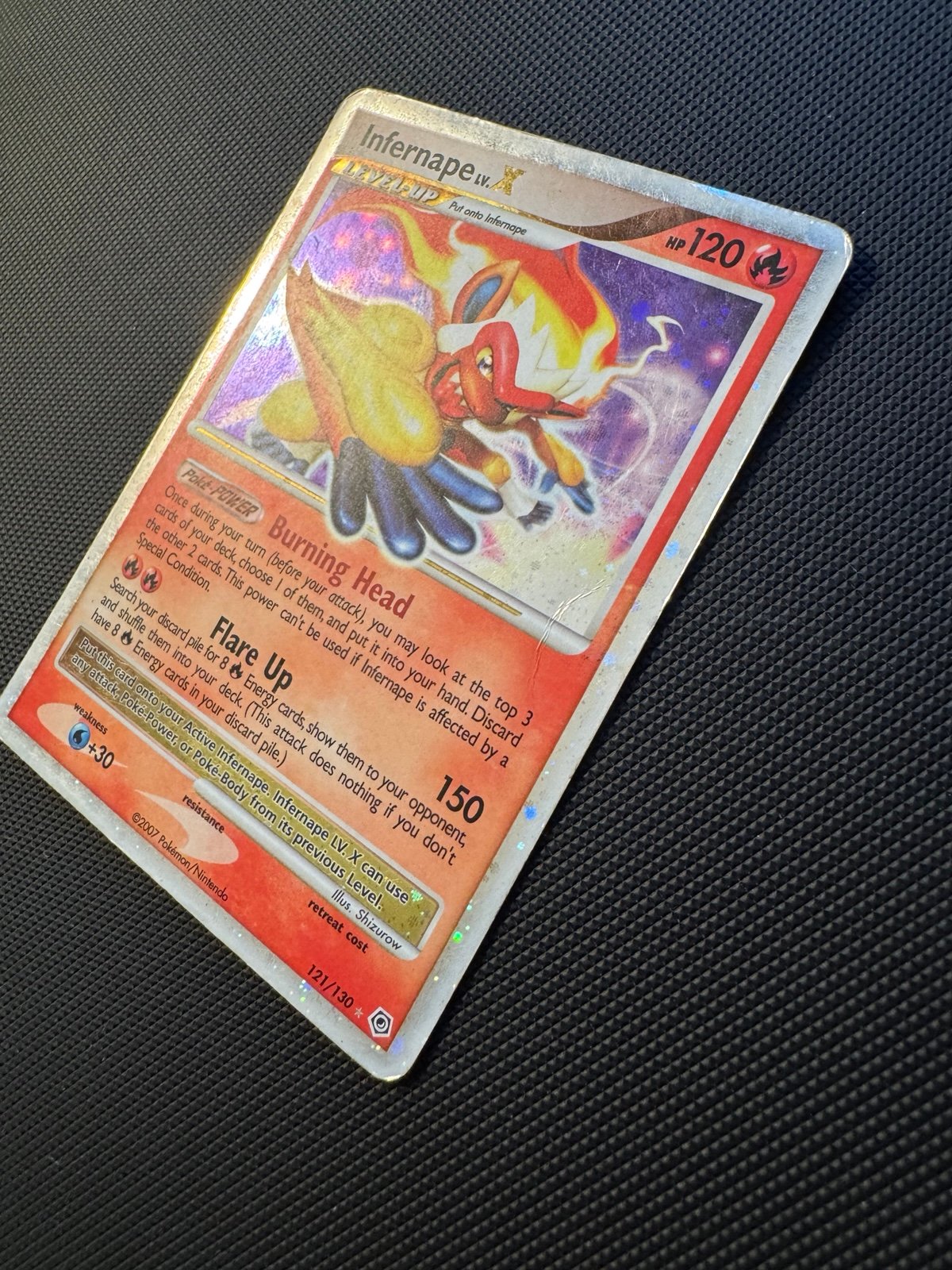 Infernape (Lv. X) - Holo - Pokemon Diamond & Pearl - 121/130 - MP/LP