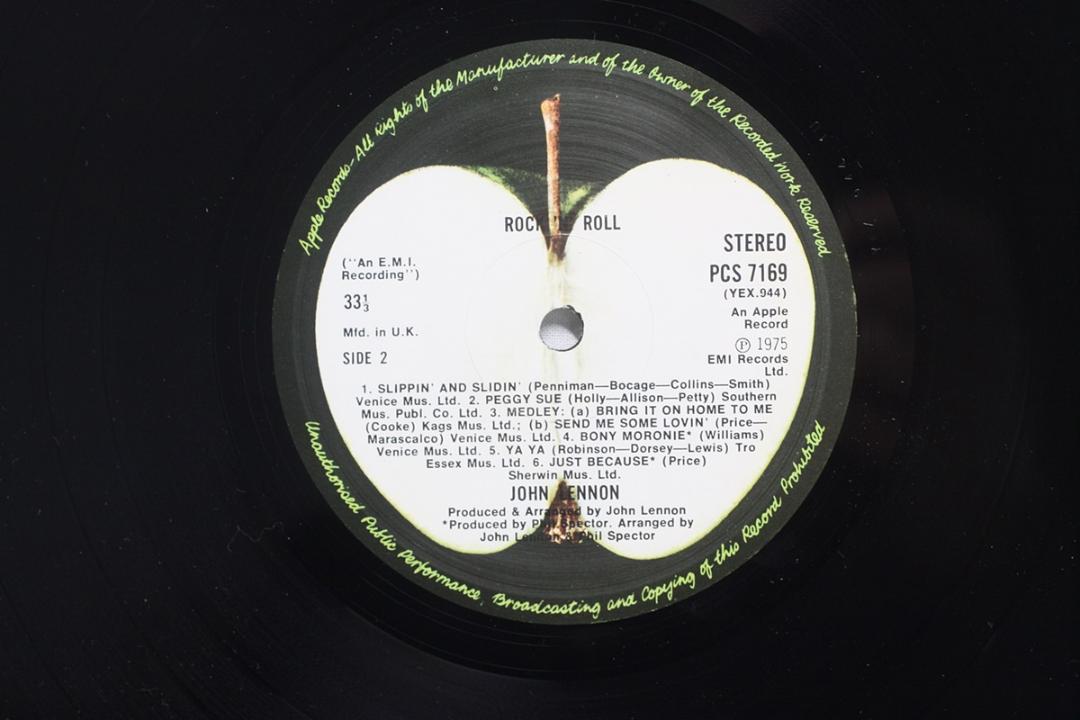 John Lennon Rock 'N' Roll UK LP Stereo