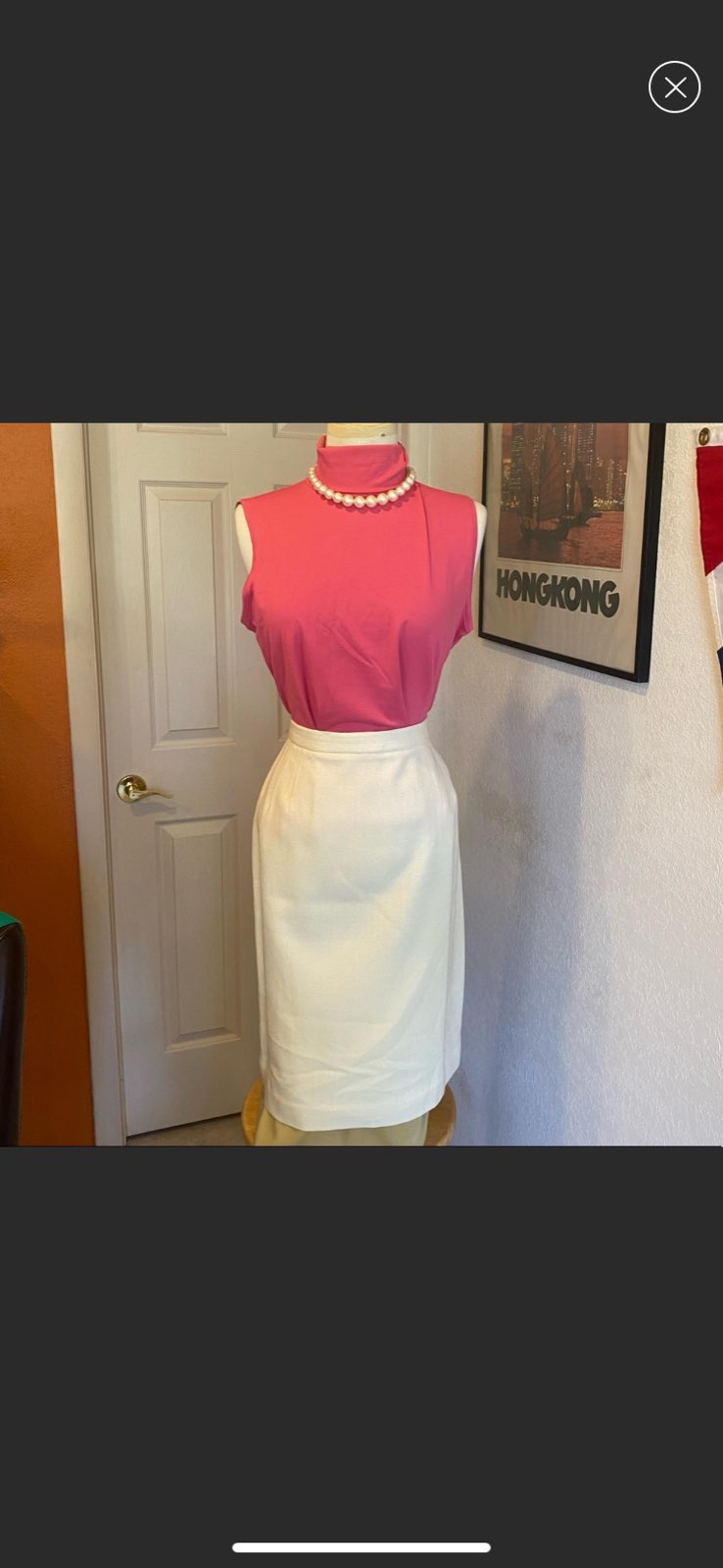 Vintage hot pink top