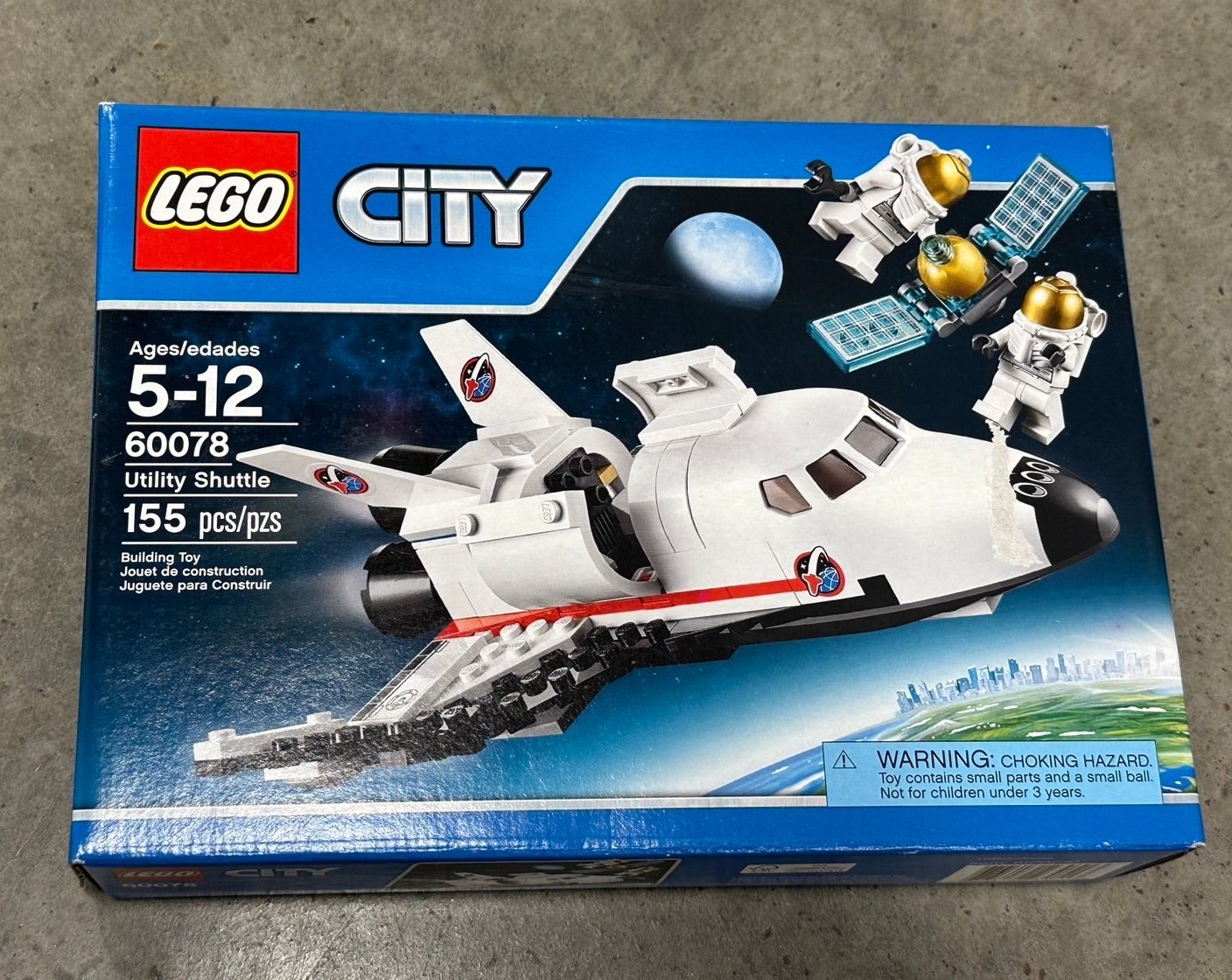 LEGO CITY: Utility Shuttle (60078) Space New In Sealed Box Set