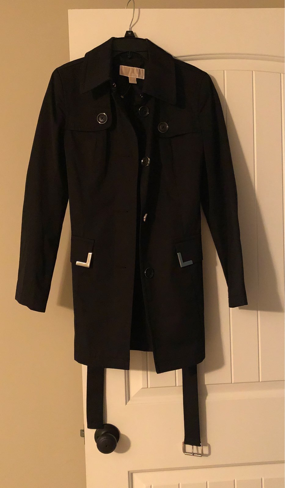 Michael Kors belted trench coats