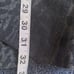 Sandro Sportswear Women's 12 Black Animal Print Dark Denim Tiered Flare Skirt