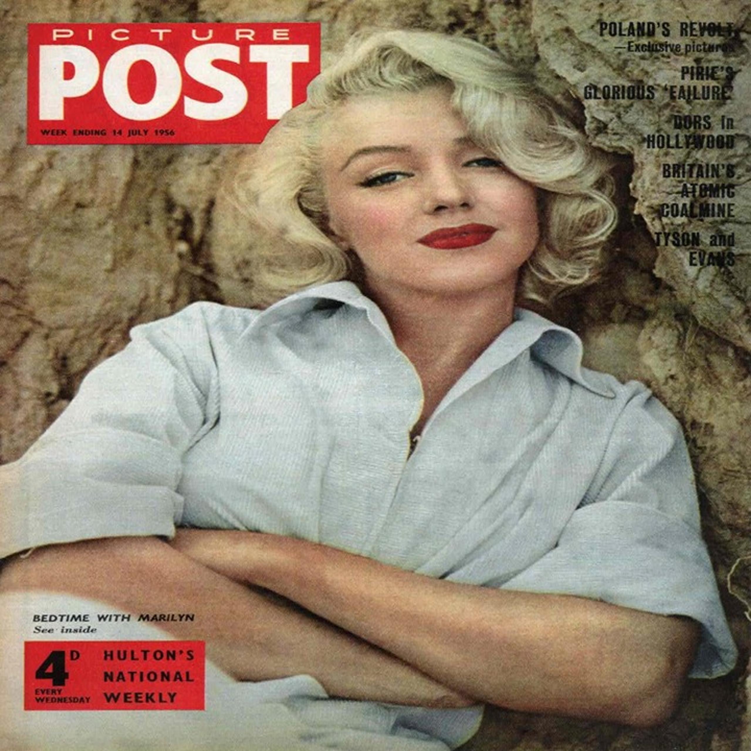 “Picture Post Magazine Cover; 7/14/56", Extremely Rare Original Bookplate Print