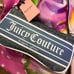 Juicy Couture blue and white shoulder bag