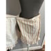 Women's J Crew striped ruffle detail wrap skirt size 2