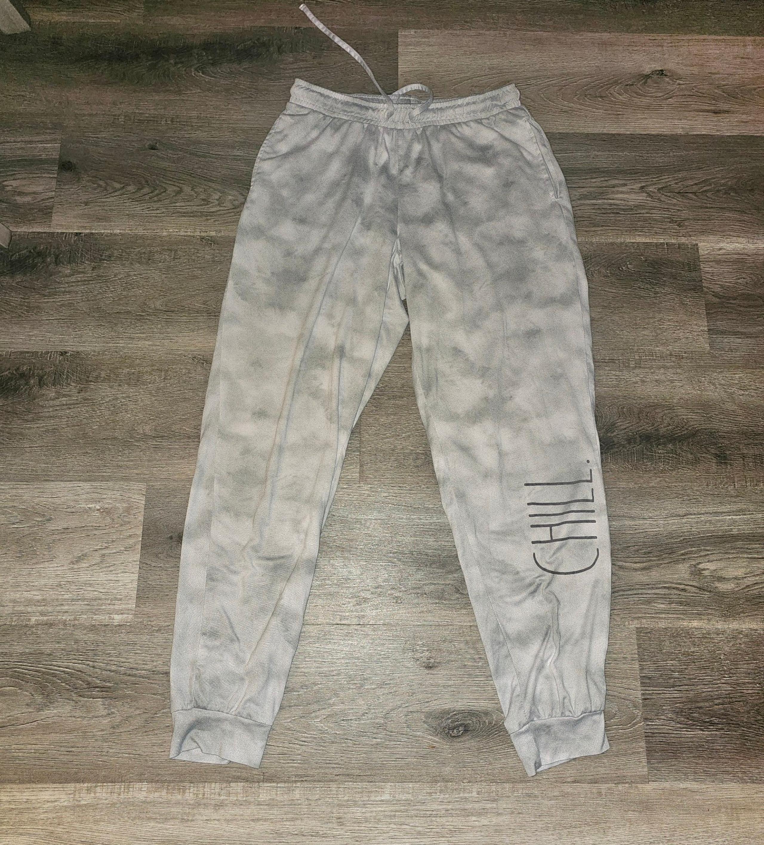 Rae Dunn Chill Dyed Lounge Pajama Pants Women's Size Medium
