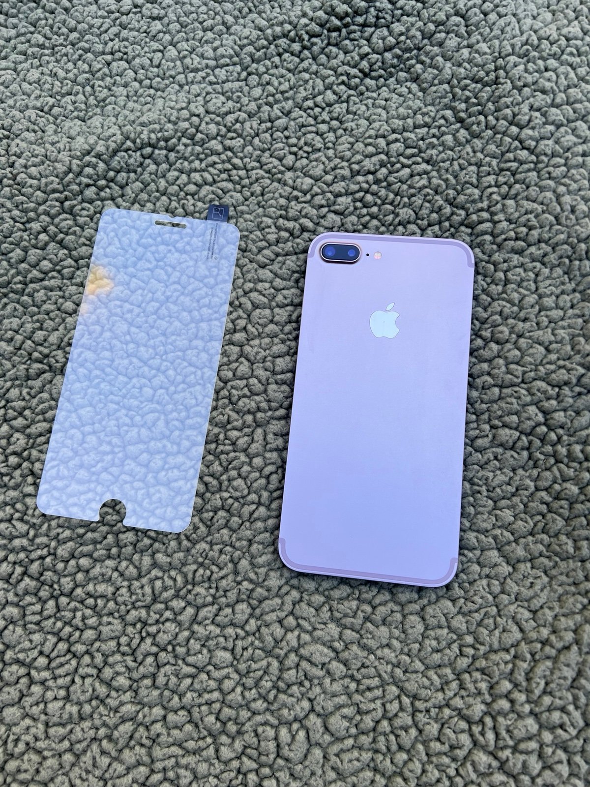 Apple iPhone 7 Plus 128 Unlocked  Custom  Purple Dark Square Shape  12 14 15