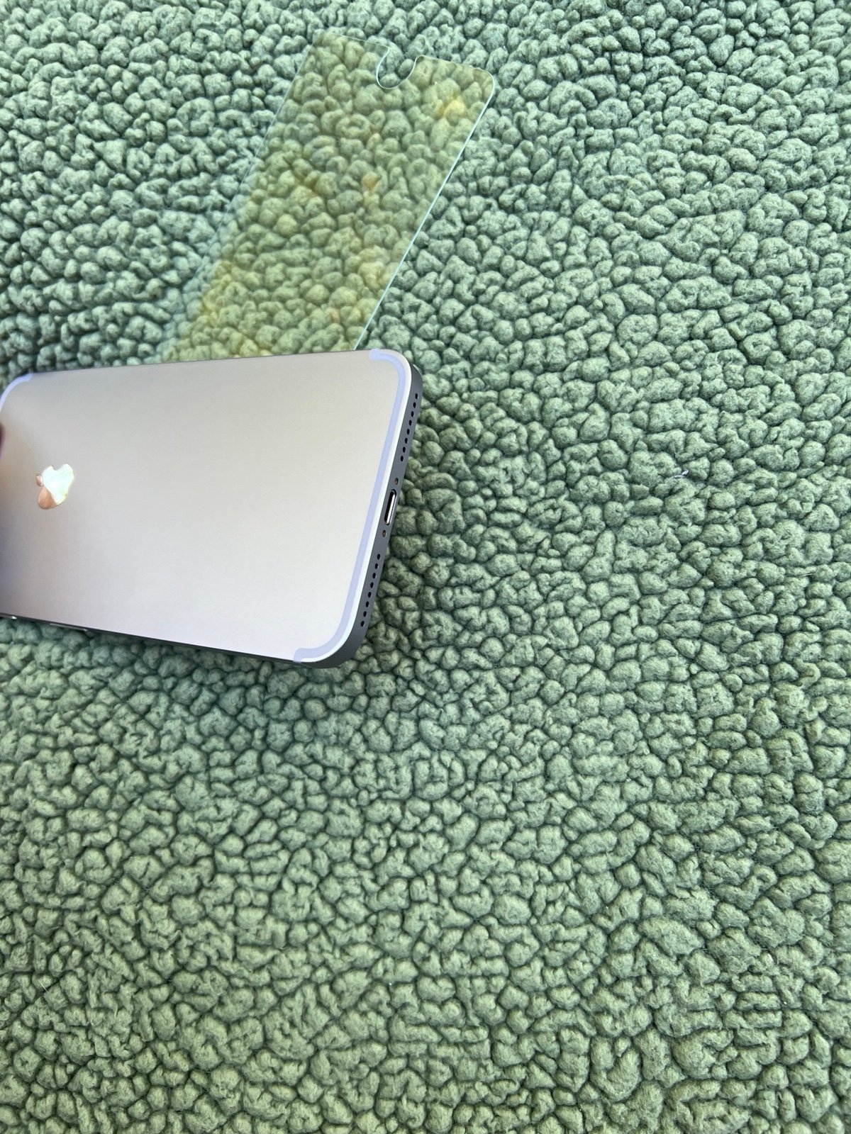 Apple iPhone 7 Plus 128 Unlocked  Custom  Purple Dark Square Shape  12 14 15 - detail